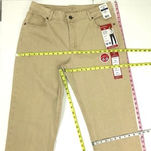 Riders by Lee beige women's jeans 18L, stretch